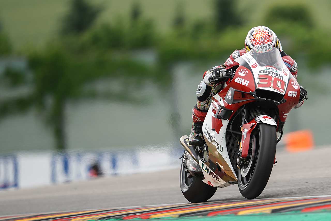 2021年MotoGP第8戦ドイツGP決勝　中上貴晶（LCRホンダ・イデミツ）