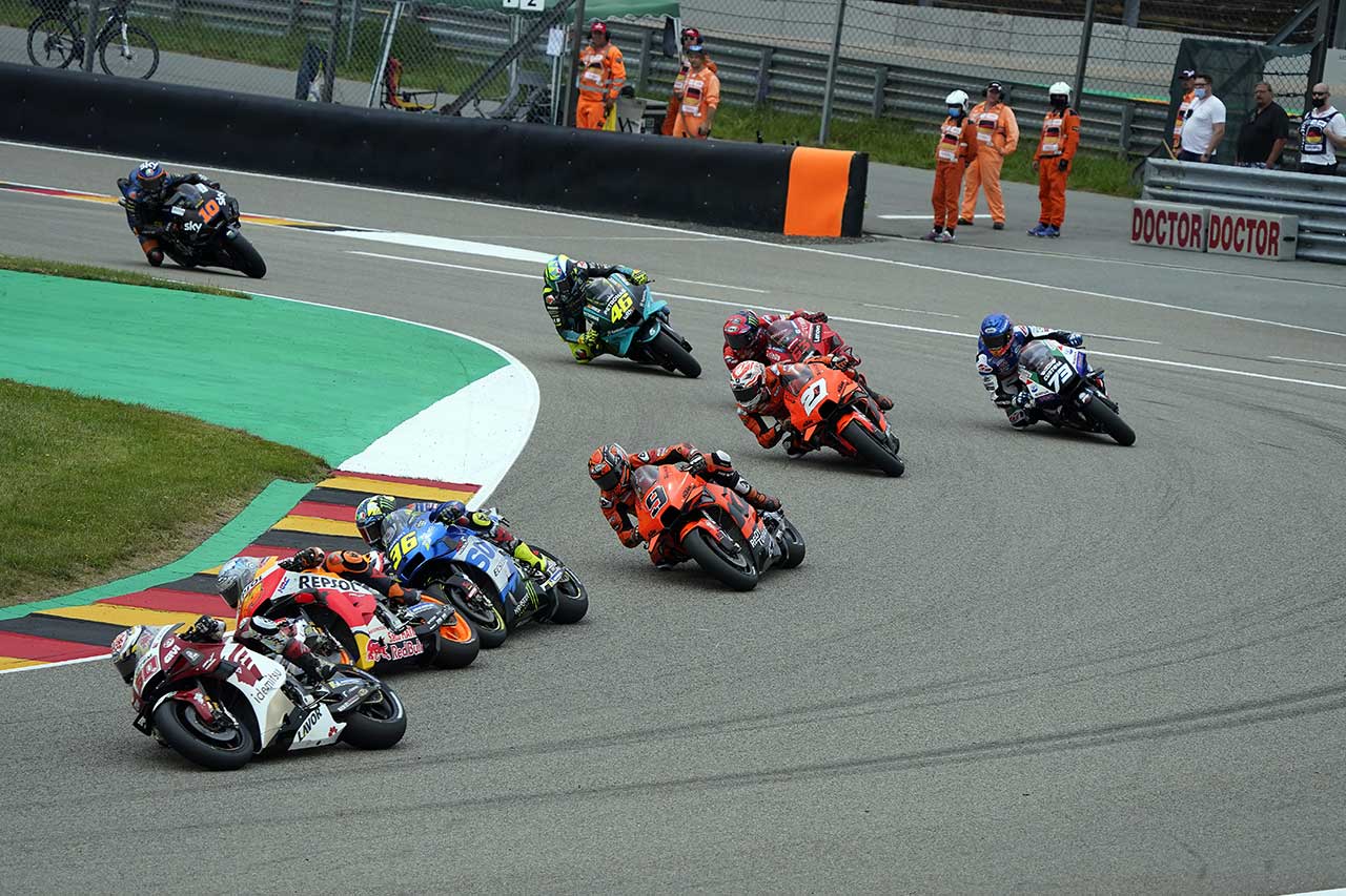 2021年MotoGP第8戦ドイツGP決勝　中上貴晶（LCRホンダ・イデミツ）