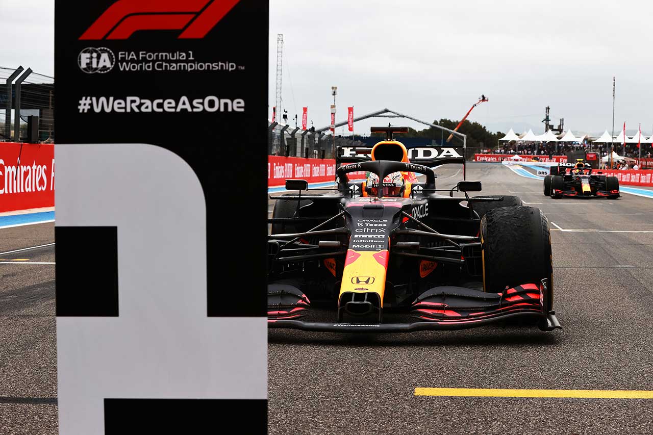 2021年F1第7戦フランスGP　マックス・フェルスタッペン（レッドブル・ホンダ）