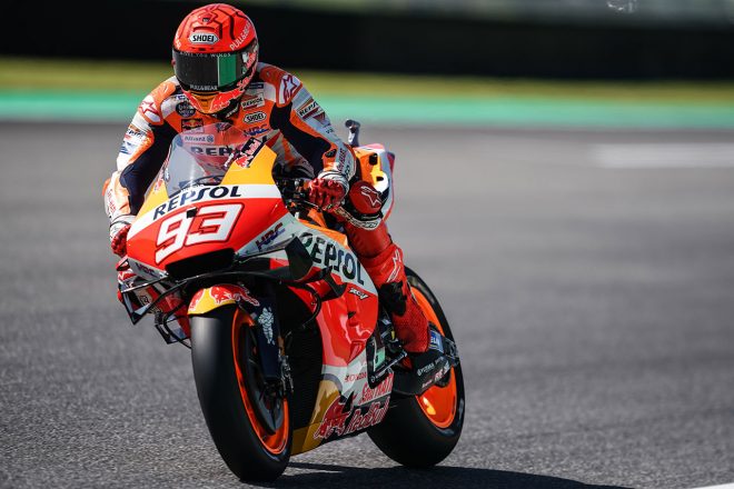 2021MotoGP：第1～7戦までのホンダRC213Vのエアロパーツ／マルク・マルケス（レプソル・ホンダ・チーム）
