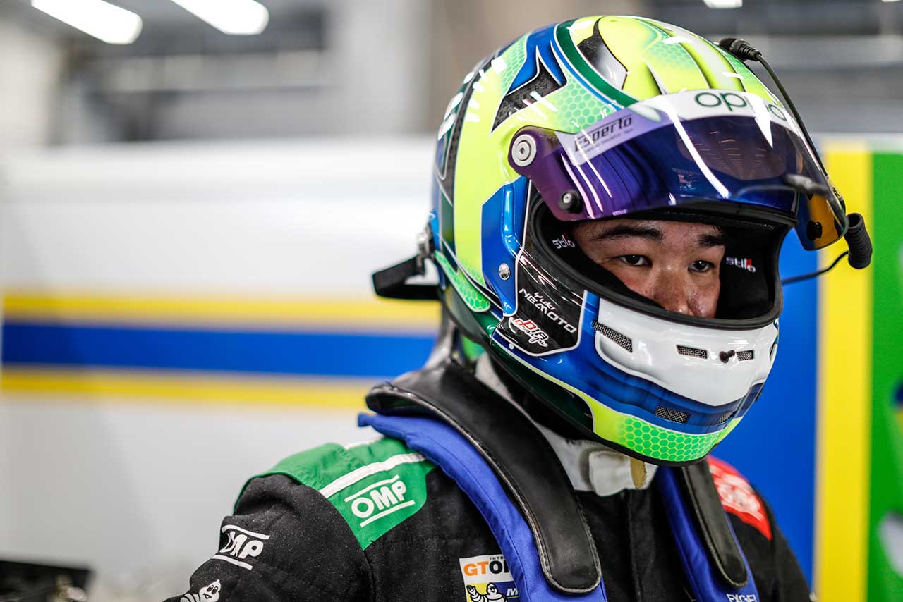 インターナショナルGTオープンに参戦する根本悠生（ヴィンチェンツォ・ソスピリ・レーシング）