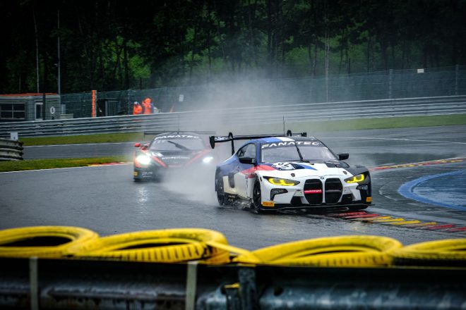 スパ24時間のテストデーに参加した新型BMW M4 GT3