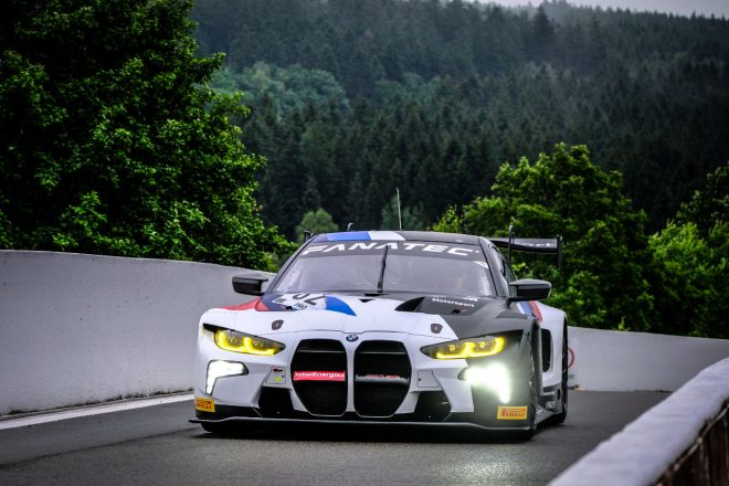 スパ24時間の公式テストに参加したBMW M4 GT3