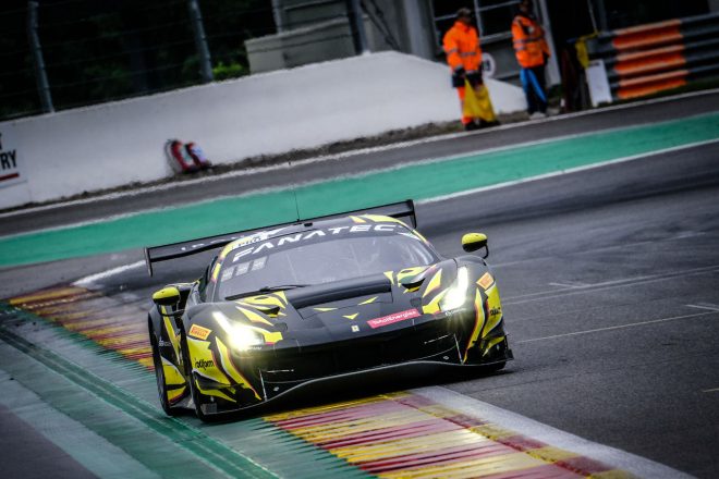 アイアン・リンクスの71号車フェラーリ488 GT3 Evo