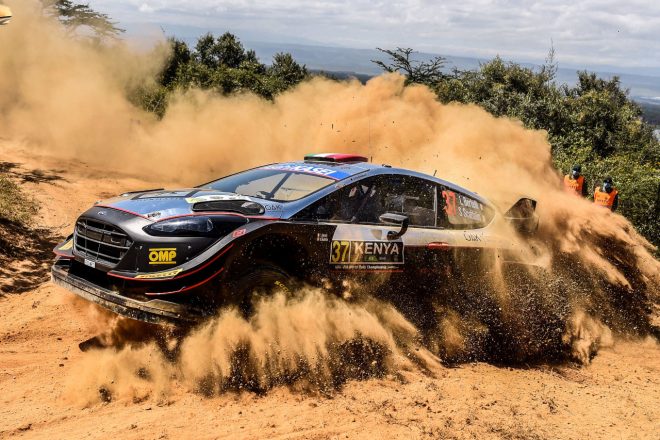 ロレンツォ・ベルテッリ（フォード・フィエスタWRC）　2021年WRC第6戦ケニア