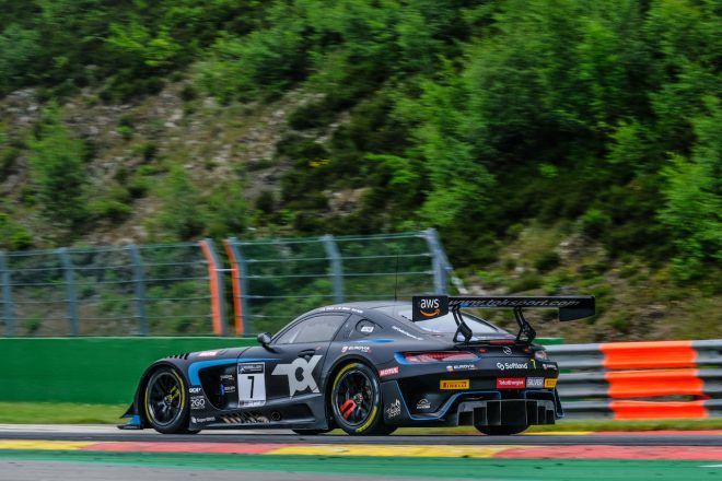 トクスポーツWRTの7号車メルセデスAMG GT3