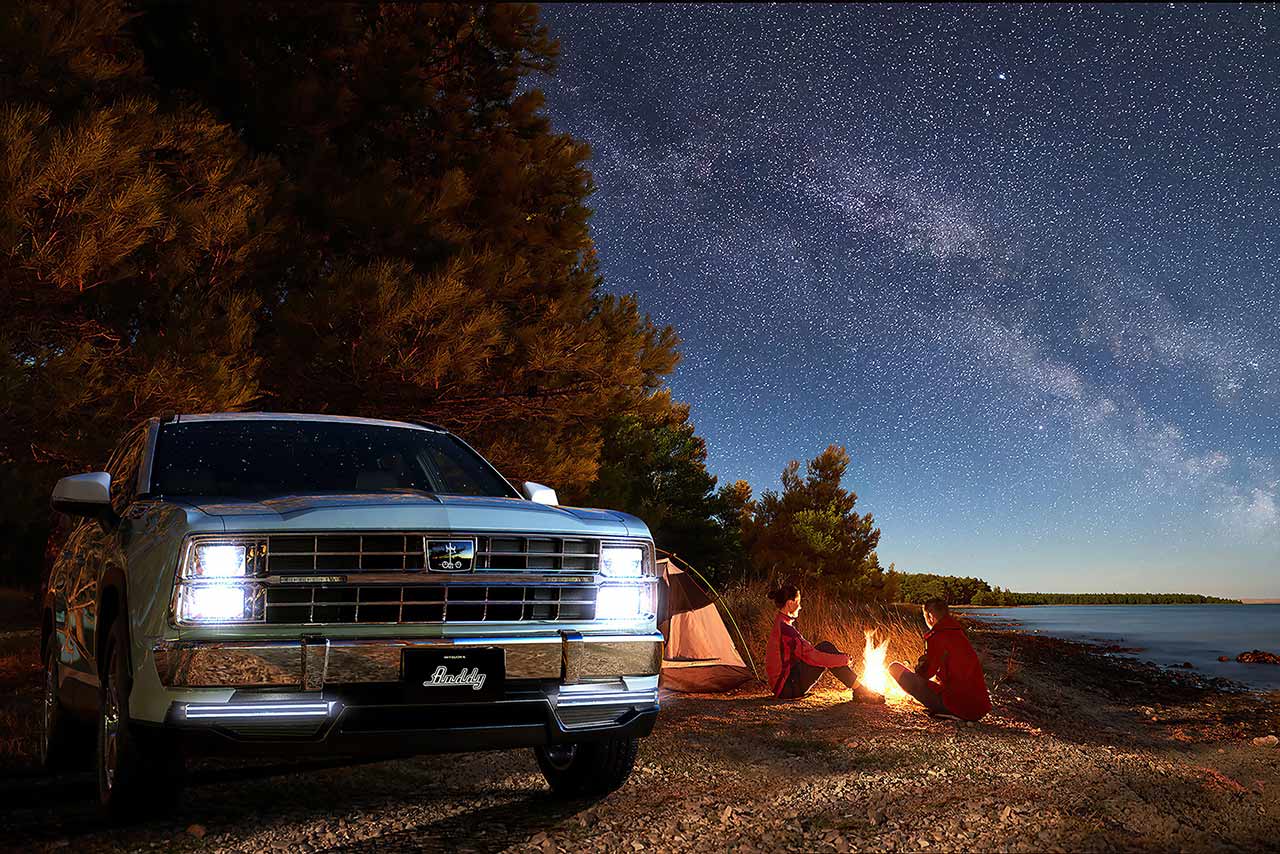 ミツオカ初の新型SUV『Buddy（バディ）』