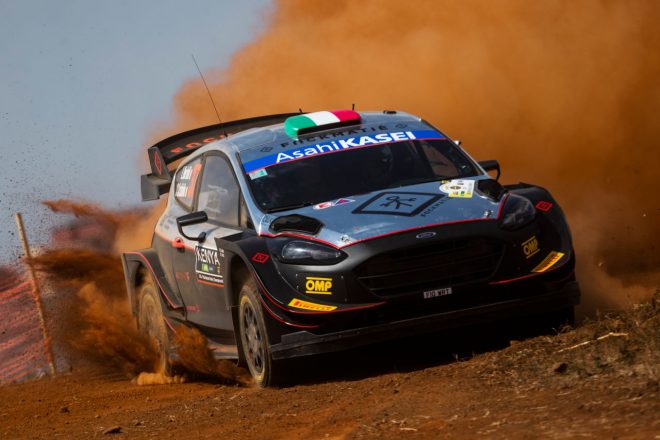 ロレンツォ・ベルテッリ（フォード・フィエスタWRC）　2021年WRC第6戦ケニア