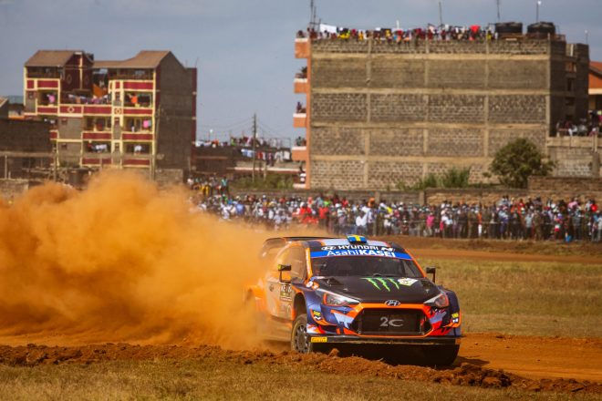 オリバー・ソルベルグ（ヒュンダイi20クーペWRC）　2021年WRC第6戦ケニア
