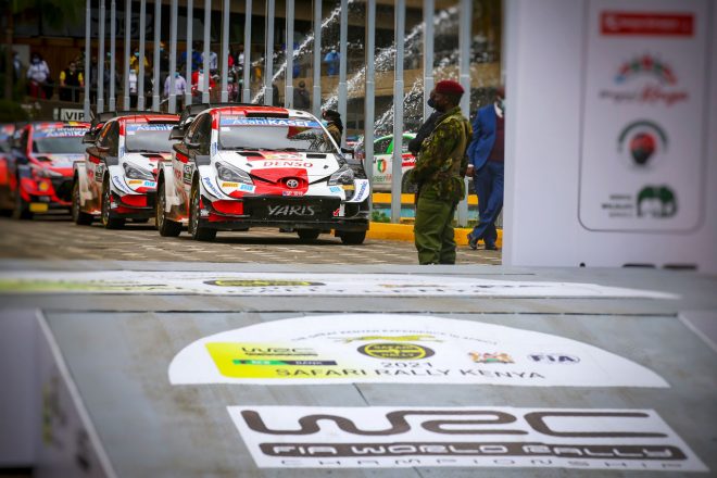 トヨタ・ヤリスWRC（TOYOTA GAZOO Racing WRT）　2021年WRC第6戦ケニア