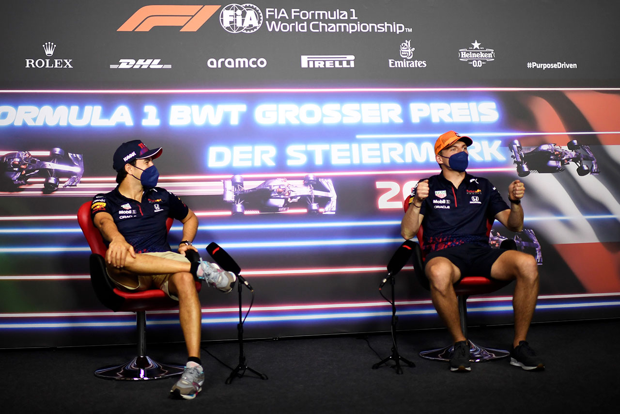 セルジオ・ペレス＆マックス・フェルスタッペン（レッドブル・ホンダ）