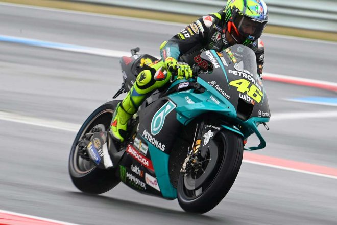 2021年MotoGP第9戦オランダGP　バレンティーノ・ロッシ（ペトロナス・ヤマハSRT）