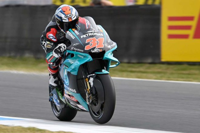 2021年MotoGP第9戦オランダGP　ギャレット・ガーロフ（ペトロナス・ヤマハSRT）