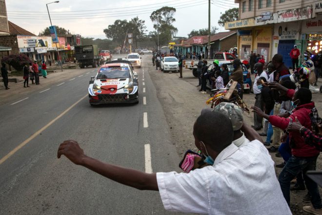 2021年WRC第6戦ケニア　カッレ・ロバンペラ（トヨタ・ヤリスWRC）