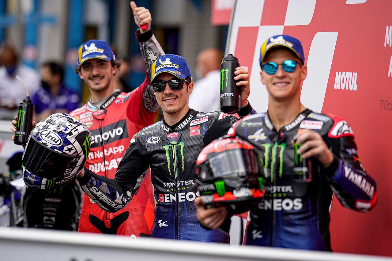 2021年MotoGP第9戦オランダGP　マーベリック・ビニャーレス（モンスターエナジー・ヤマハMotoGP）