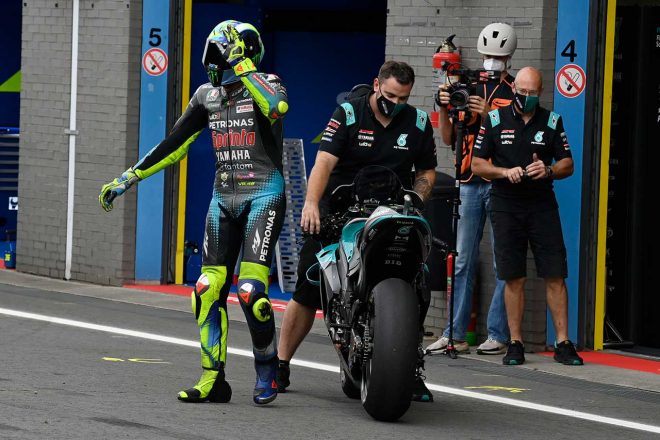 2021年MotoGP第9戦オランダGP バレンティーノ・ロッシ(ペトロナス・ヤマハSRT)