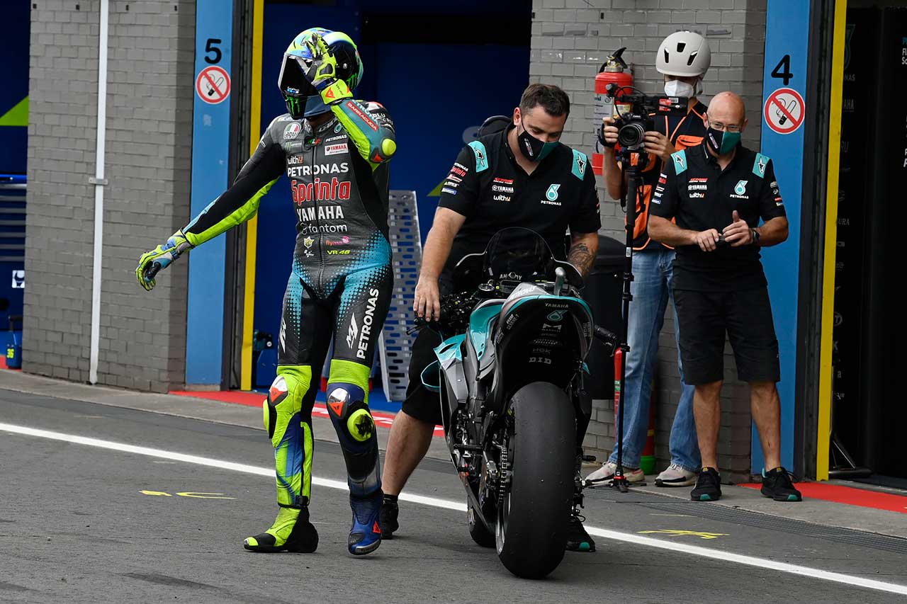 2021年MotoGP第9戦オランダGP　バレンティーノ・ロッシ（ペトロナス・ヤマハSRT）