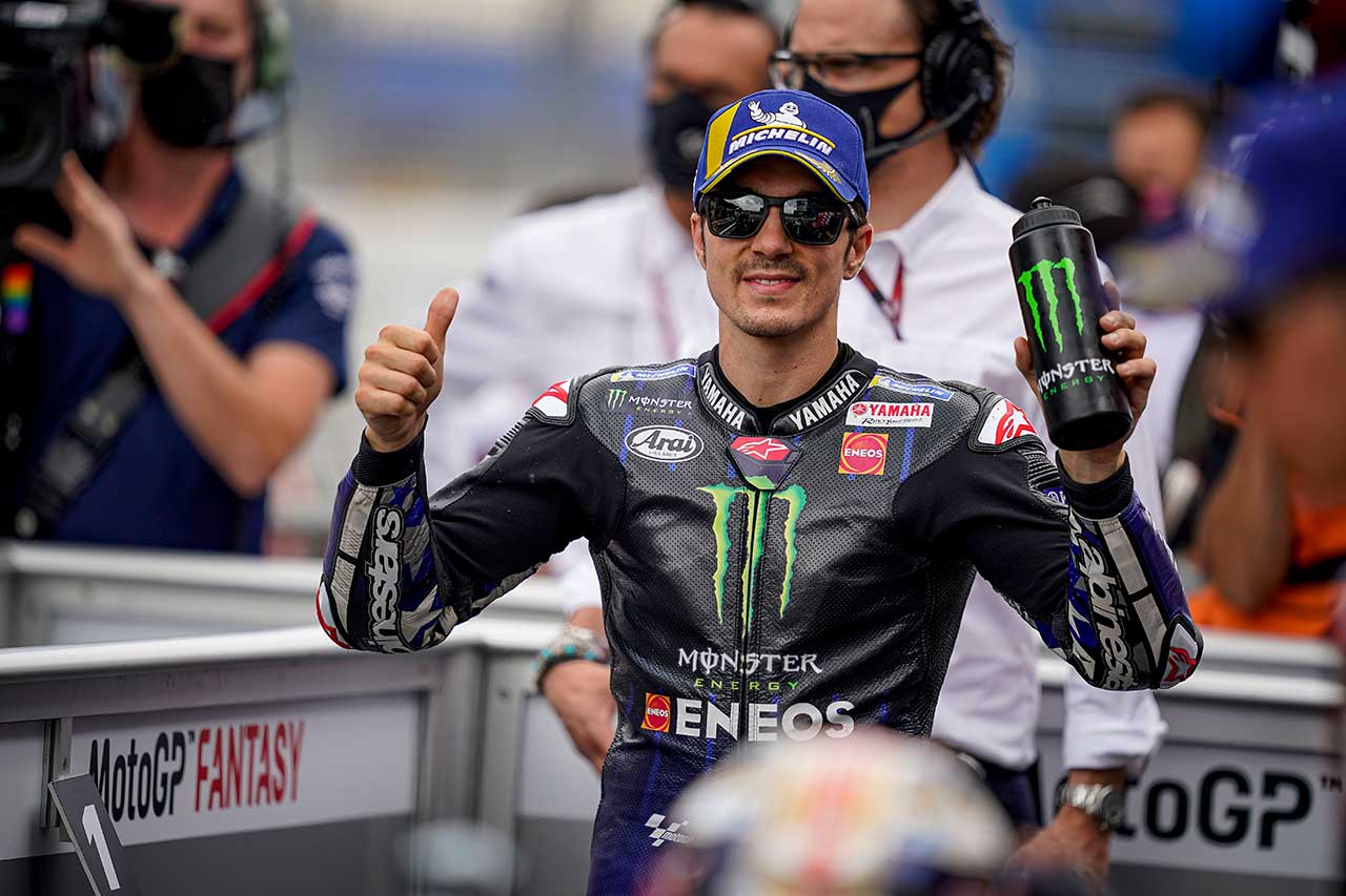 2021年MotoGP第9戦オランダGP　マーベリック・ビニャーレス（モンスターエナジー・ヤマハMotoGP）