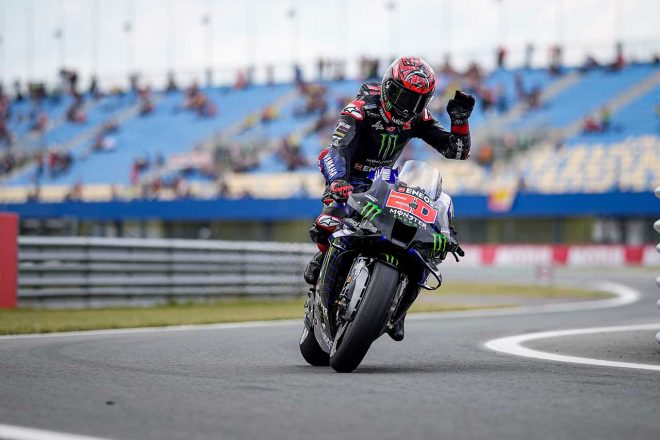 2021年MotoGP第9戦オランダGP　ファビオ・クアルタラロ（モンスターエナジー・ヤマハMotoGP）