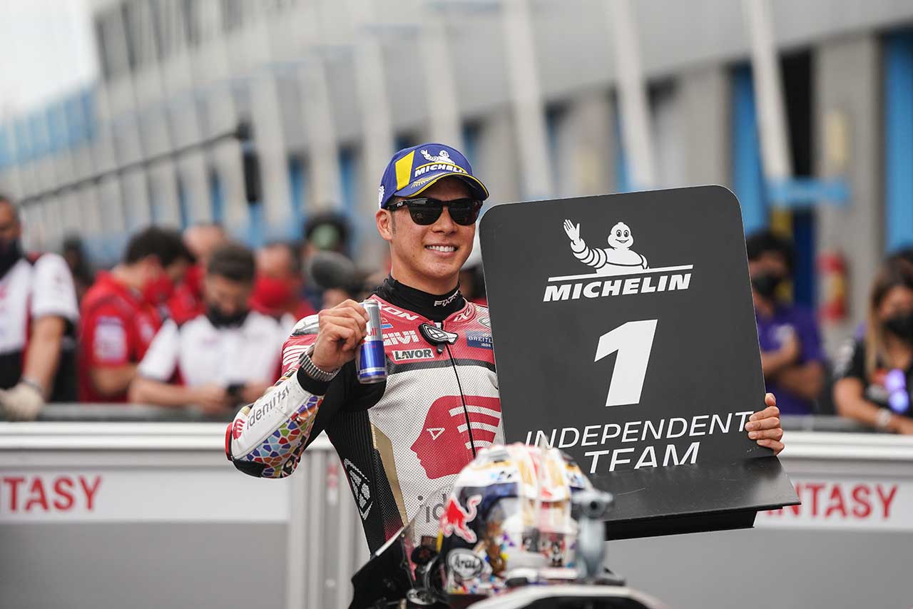 2021年MotoGP第9戦オランダGP　中上貴晶（LCRホンダ・イデミツ）