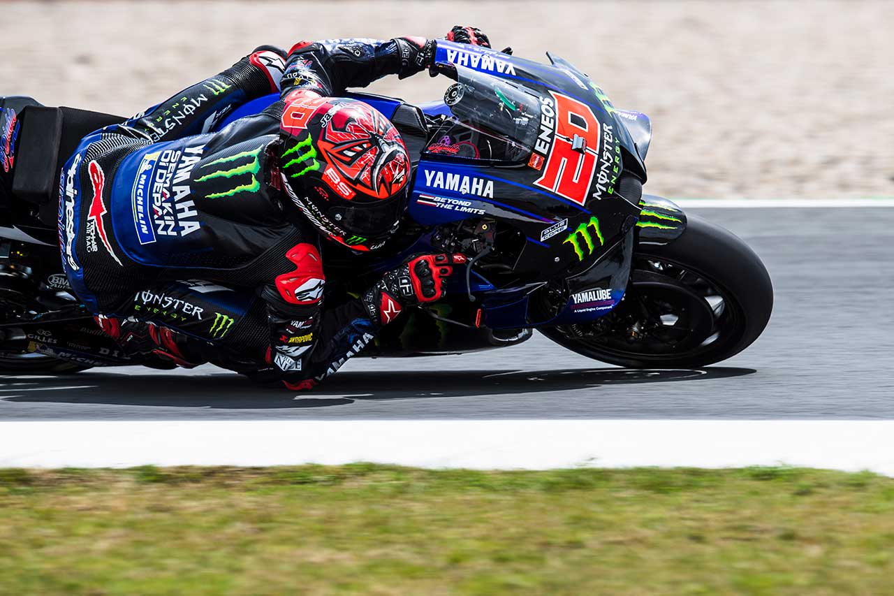 2021年MotoGP第9戦オランダGP　ファビオ・クアルタラロ（モンスターエナジー・ヤマハMotoGP）