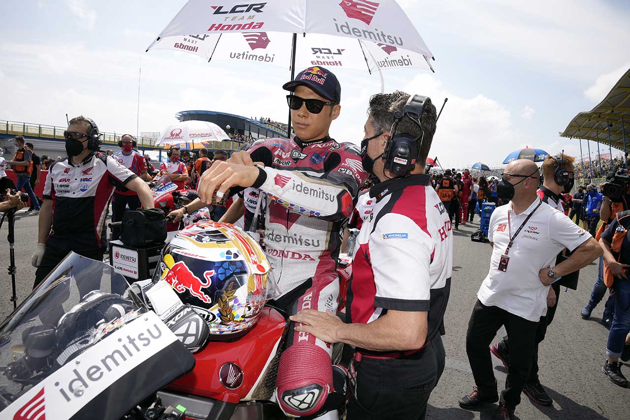 2021年MotoGP第9戦オランダGP　中上貴晶（LCRホンダ・イデミツ）