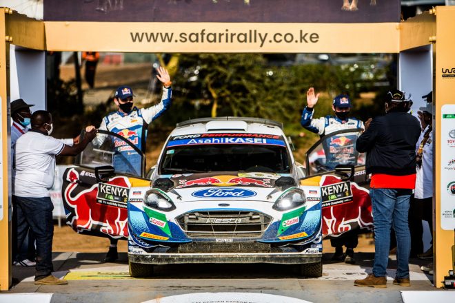 アドリアン・フルモー（フォード・フィエスタWRC）　2021年WRC第6戦ケニア