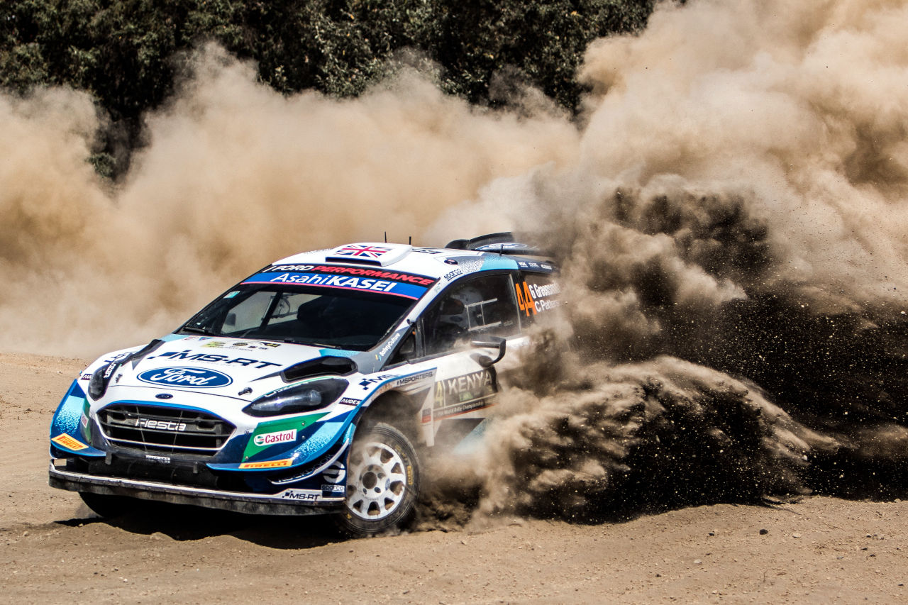 ガス・グリーンスミス（フォード・フィエスタWRC）　2021年WRC第6戦ケニア