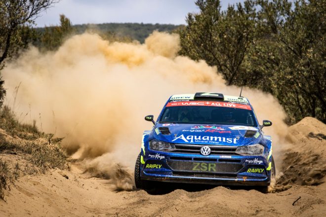 WRC3クラスを制したオンカー・ライ（フォルクスワーゲン・ポロGTI R5）　2021年WRC第6戦ケニア