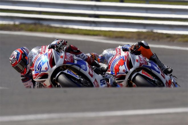 ダニー・ケント、ジノ・レイ（Buildbase Suzuki）／2021BSB第1戦オウルトンパーク