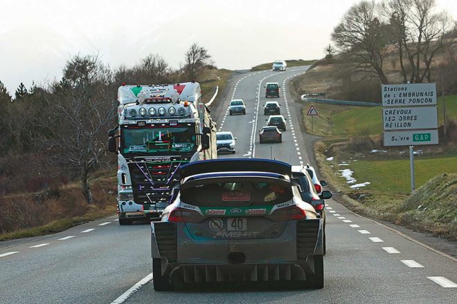 リエゾン（公道）区間