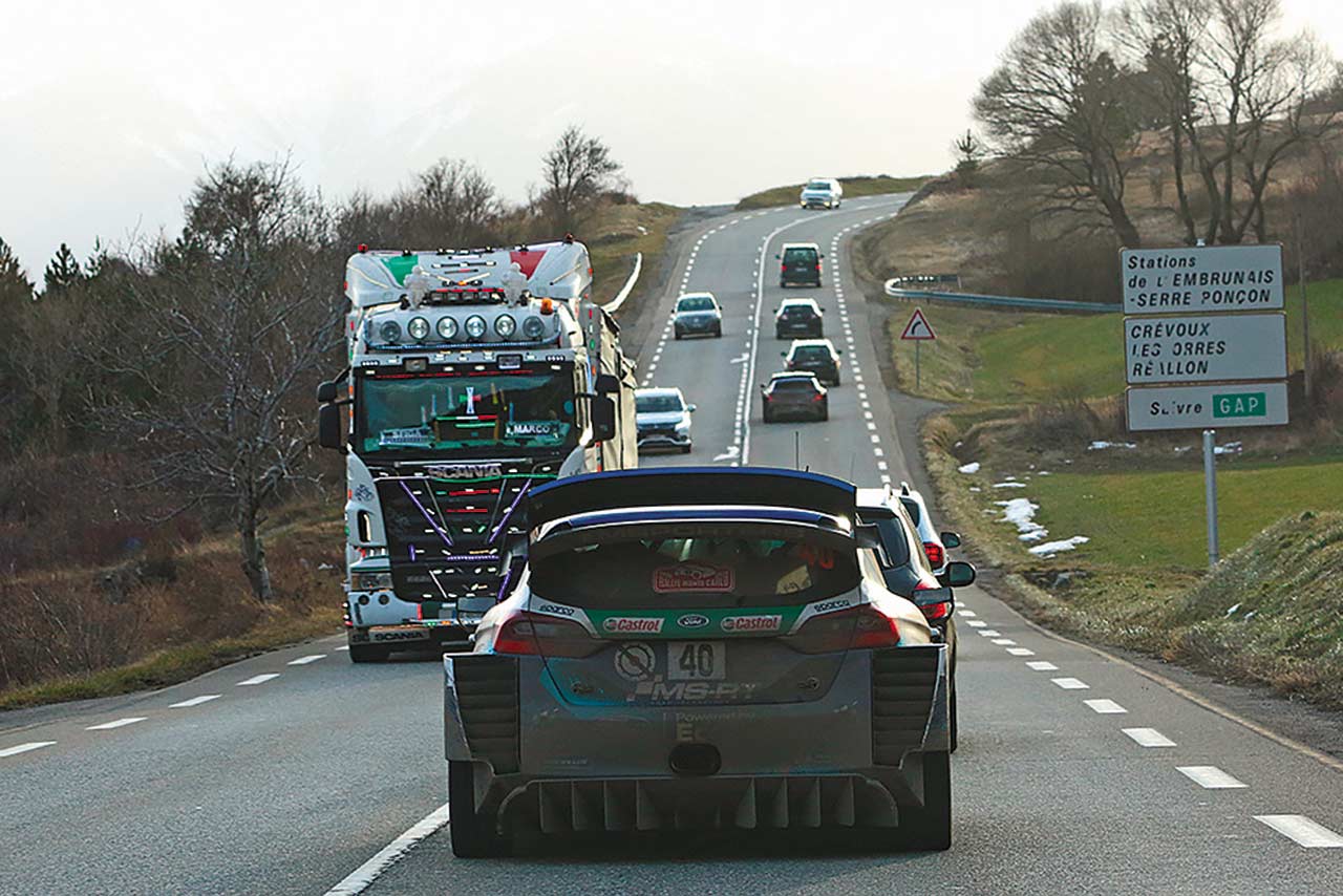 リエゾン（公道）区間