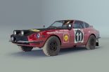ダットサン240Z（ニッサン・フェアレディZ）1971年サファリ・ラリー優勝マシン（エドガー・ヘルマン／ハンス・シューラー組）
