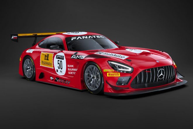 2021年のトタルエナジーズ・スパ24時間に参戦するハブオート・レーシングの50郷ぢゃメルセデスAMG GT3