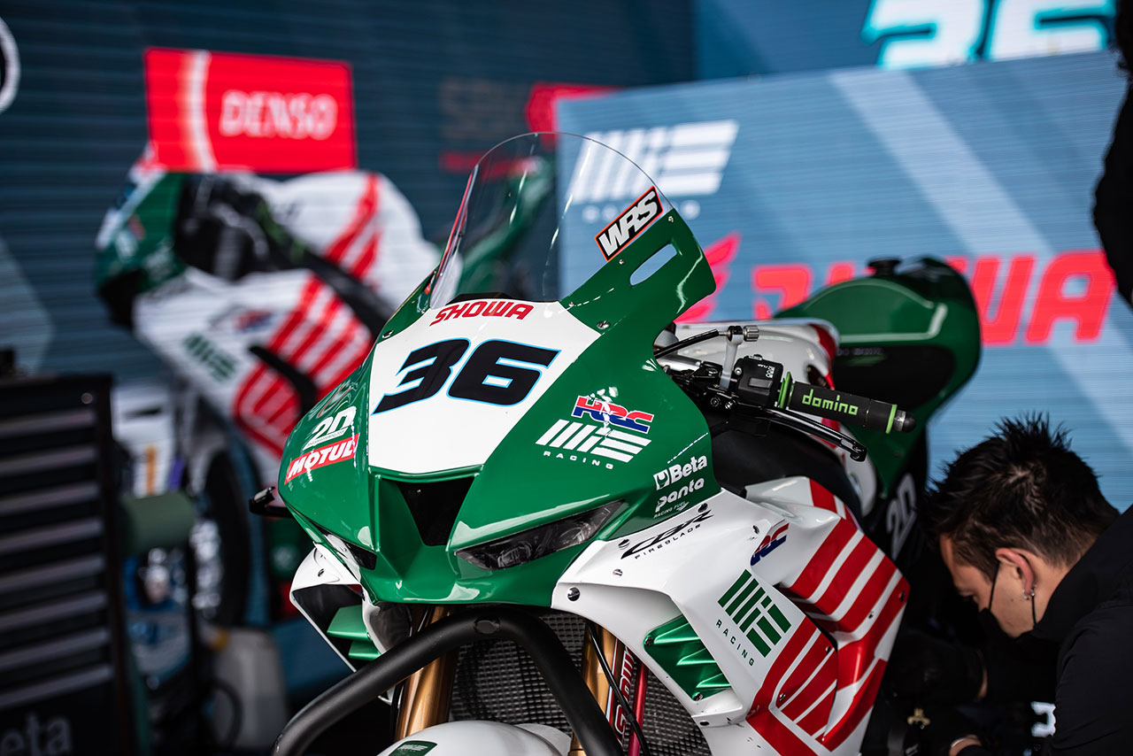 2021SBK：MIEレーシング・ホンダ・チームのホンダCBR1000RR-R