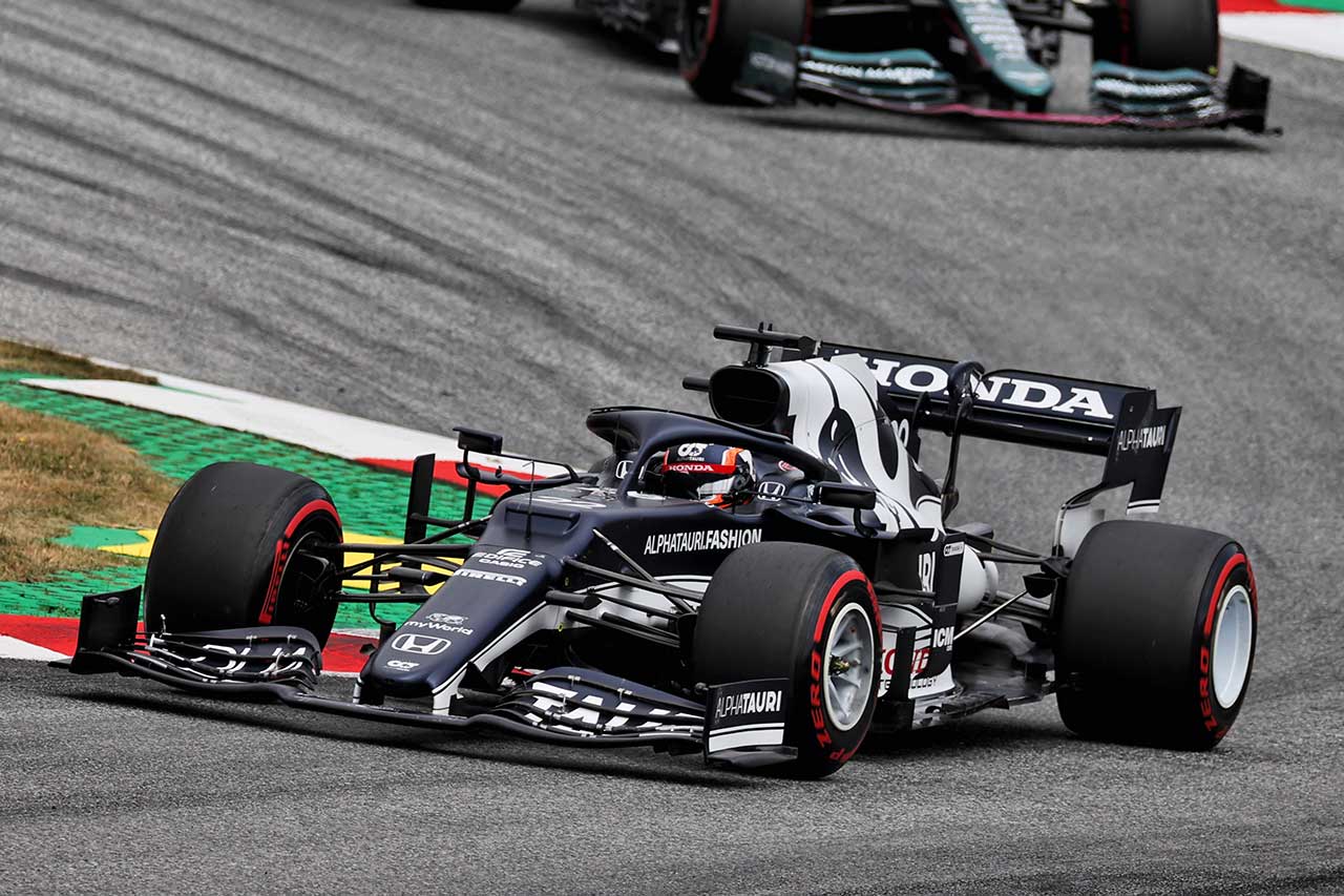 2021年F1第9戦オーストリアGP　角田裕毅（アルファタウリ・ホンダ）