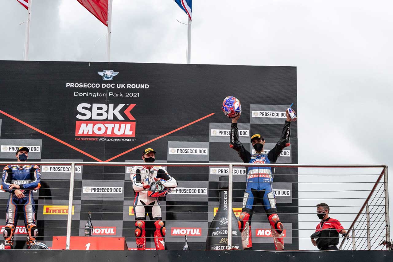 2021年SBK第4戦イギリス　トプラク・ラズガットリオグル（Pata Yamaha with BRIXX WorldSBK）