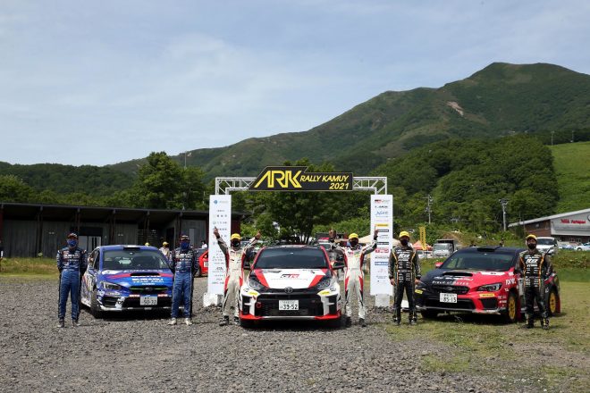 スバルは総合2位、3位表彰台を手にした