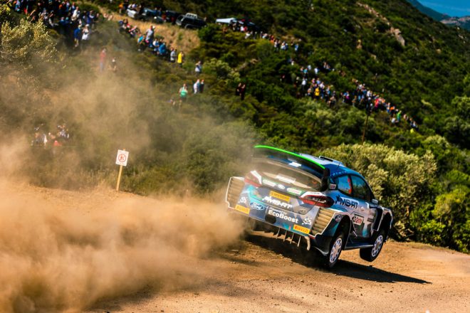 開幕戦モンテカルロだけでなく、第5戦イタリアでもSS1でクラッシュを喫してしまったテーム・スニネン（フォード・フィエスタWRC）