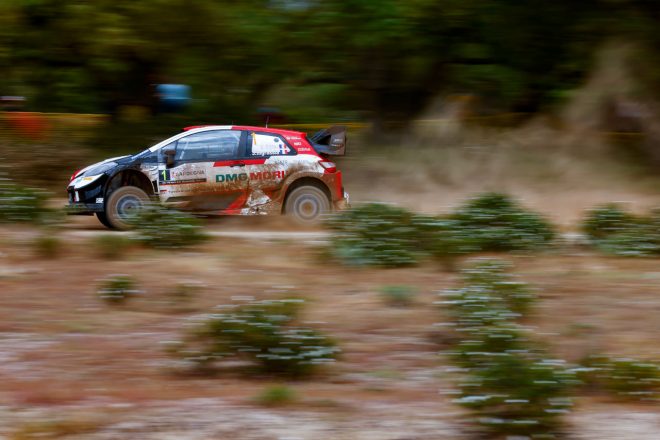 WRC第6戦ケニアで今季4勝目を飾ったセバスチャン・オジエ（トヨタ・ヤリスWRC）
