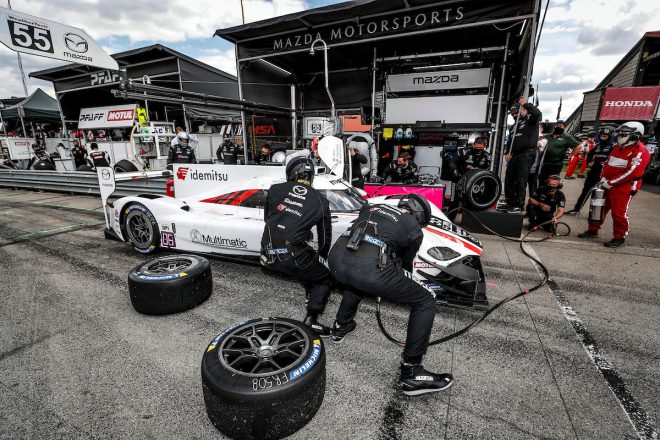 LMHと同様に、LMDhでもミシュランがタイヤを供給する