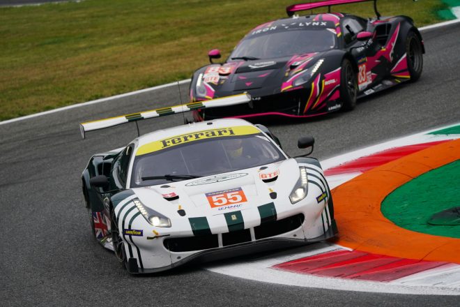 スピリット・オブ・レースの55号車フェラーリ488 GTE Evo