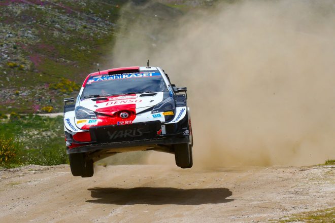 フィンランドに似た高速グラベルラリーに対して自信を覗かせるカッレ・ロバンペラ(トヨタ・ヤリスWRC)