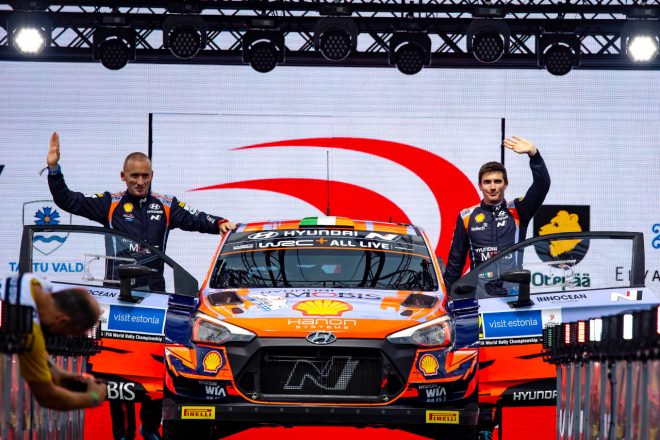 クレイグ・ブリーン/ポール・ネイグル 組（ヒュンダイi20クーペWRC）　2021年WRC第7戦エストニア