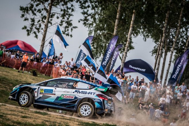 ガス・グリーンスミス（フォード・フィエスタWRC）　2021年WRC第7戦エストニア