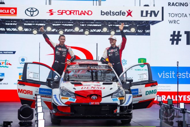セバスチャン・オジエ／ジュリアン・イングラシア組（トヨタ・ヤリスWRC）　2021年WRC第7戦エストニア