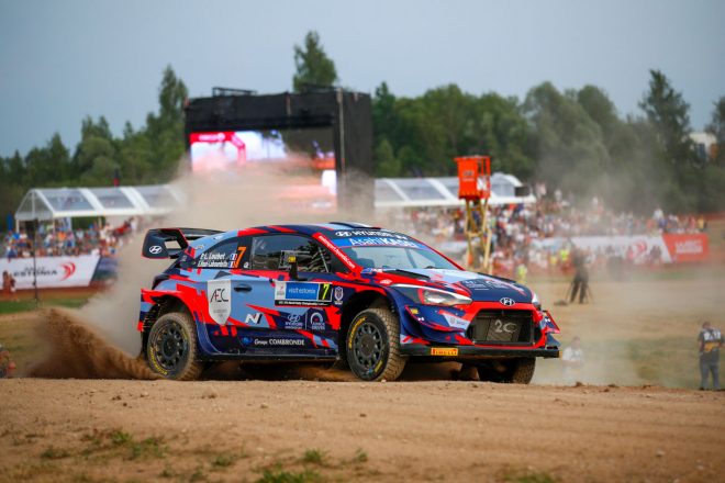 ピエール・ルイ・ルーベ（ヒュンダイi20クーペWRC）　2021年WRC第7戦エストニア