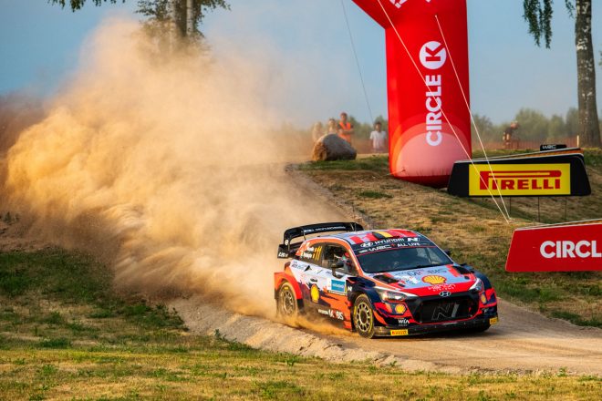 ティエリー・ヌービル（ヒュンダイi20クーペWRC）　2021年WRC第7戦エストニア