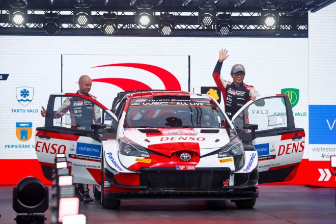 勝田貴元／ダニエル・バリット組（トヨタ・ヤリスWRC）　2021年WRC第7戦エストニア