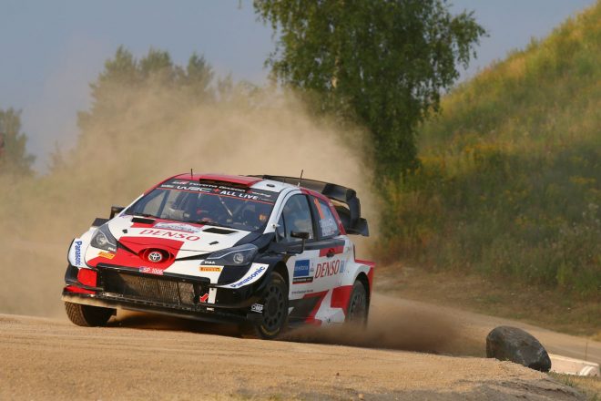 勝田貴元（トヨタ・ヤリスWRC）　2021年WRC第7戦エストニア